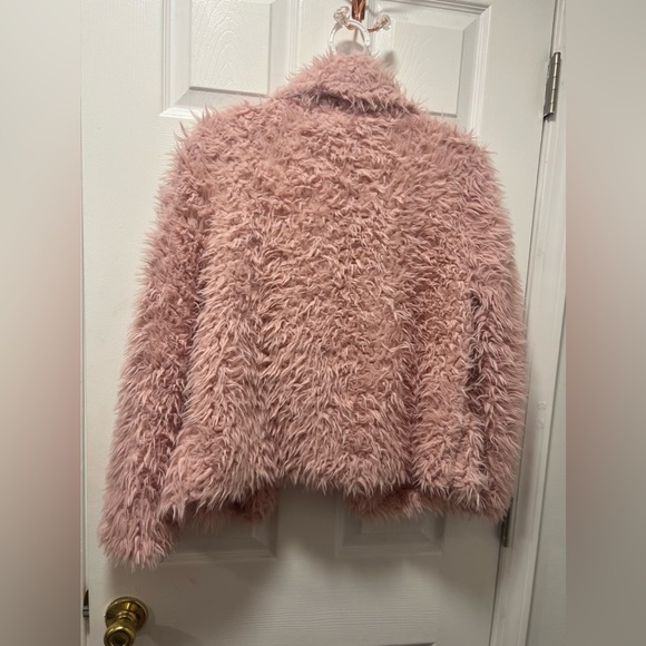 Little Lass • Pink Fuzzy Jacket • Large - Picture 2 of 7